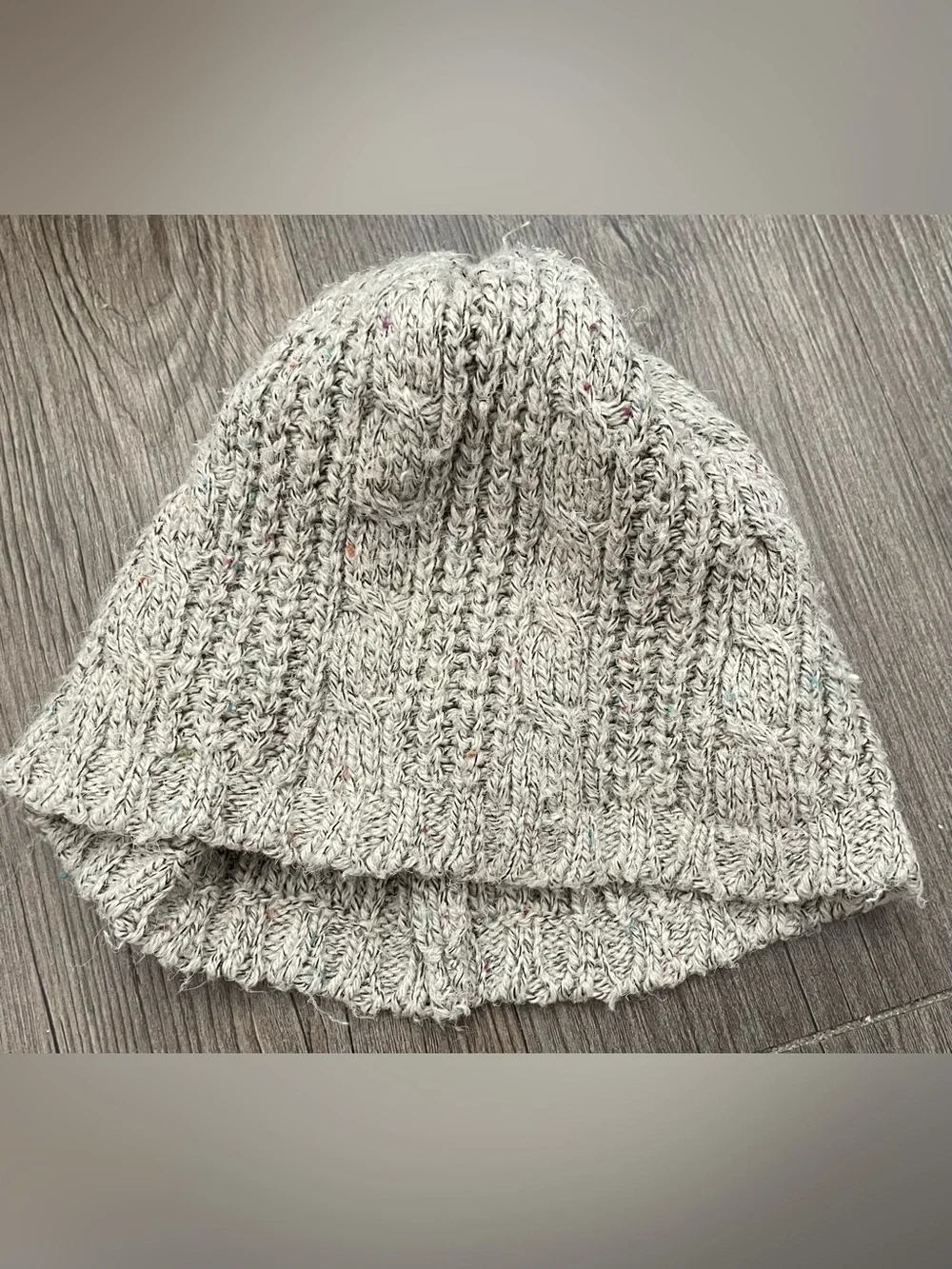 🐑 Cozy Cable-Knit Cream Hat 🐑